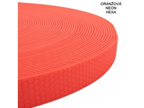 Oranžová neon hexa