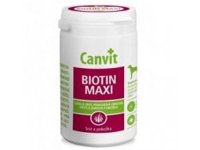 Canvit Biotin Maxi pro psy ochucený 500g