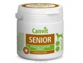 Canvit Senior pro psy ochucený 100g