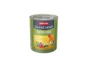 GRANCARNO Superfoods kuře,špenát,maliny,dýňová semínka