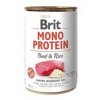 Brit Dog konz Mono Protein Beef & Brown Rice 400g