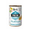 Brit Fresh Dog konz Fish with Pumpkin 400g