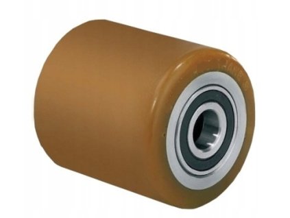 Raklapemelő villagörgő csapággyal [80x70 mm] VULKOLÁN