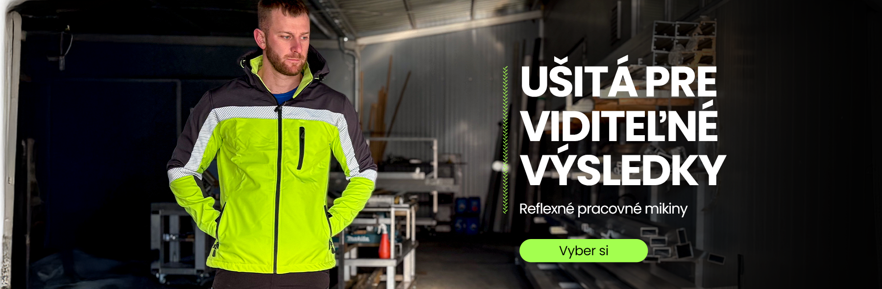 Reflexná bunda REIS