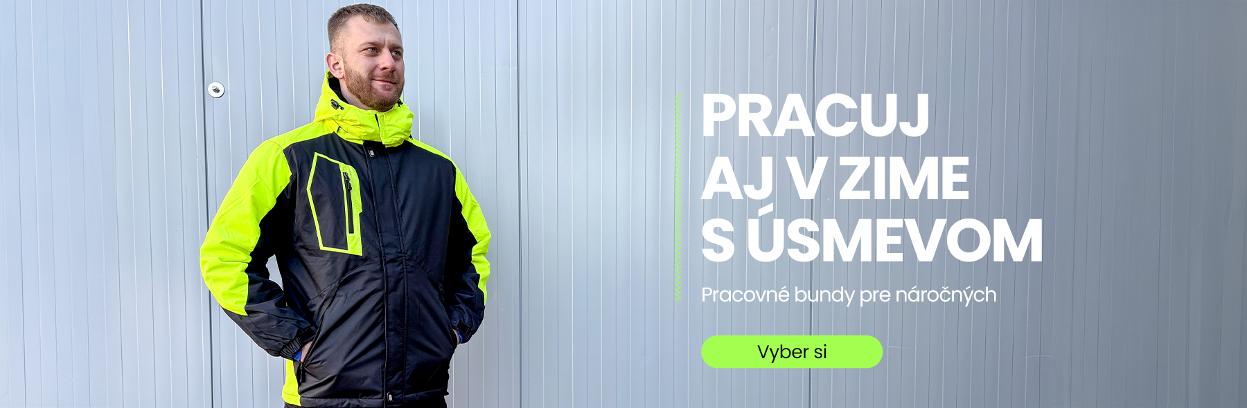 Pracovná bunda s reflexnými prvkami L.HOLLMAN