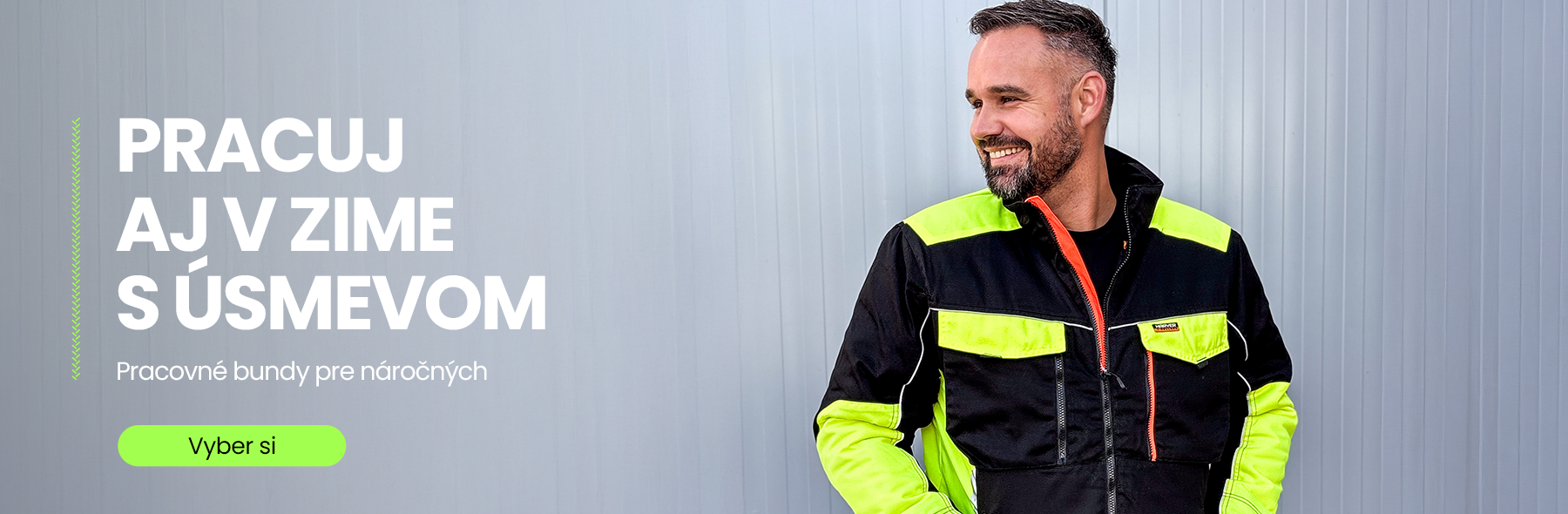 Pracovná bunda s reflexnými prvkami L.HOLLMAN