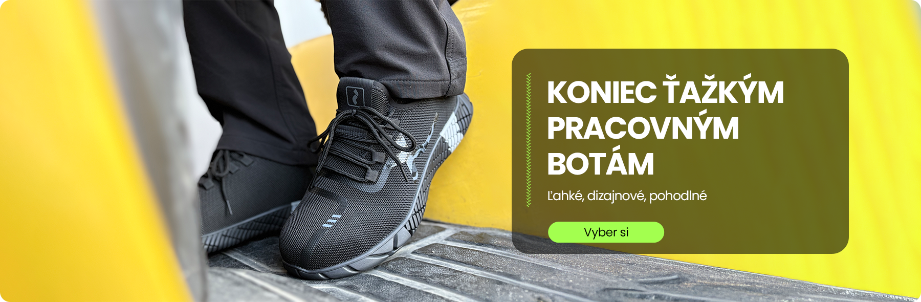 ľahké pracovné topánky S1