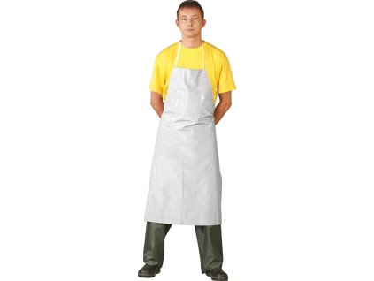 Ochranná zástera (Farba Biela, Veľkosť 75x110)