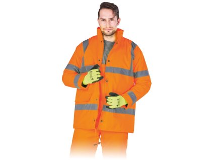 Izolovaná ochranná bunda pre mužov (Farba Oranžový, Veľkosť 2XL)