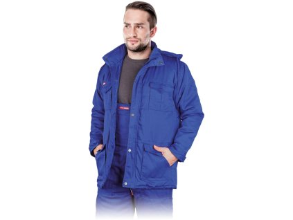 Izolovaná ochranná bunda pre mužov (Farba Modrá, Veľkosť 2XL)