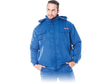 Izolovaná ochranná bunda pre mužov (Farba Modrá, Veľkosť L)