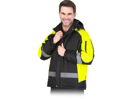 Izolovaná ochranná bunda pre mužov (Farba By, Veľkosť 4XL)