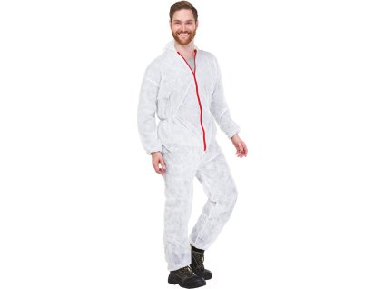 Dungarees pre mužov (Farba Biela, Veľkosť 2XL)