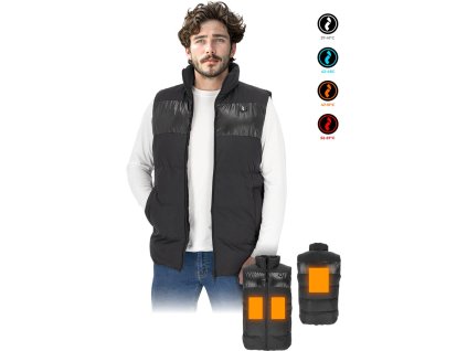 Izolovaný ochranný rukáv pre mužov (Farba Čierna, Veľkosť 2XL)