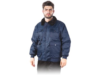 Izolovaná ochranná bunda pre mužov (Farba Navy, Veľkosť 2XL)