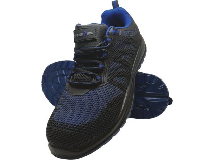 Bezpečnostná obuv pre mužov (Farba Čierna A Modrá, Veľkosť 39)