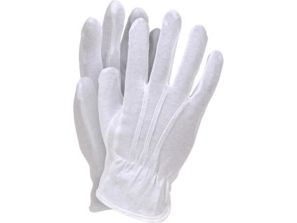 Ochranné rukavice pre mužov (Farba Biela, Veľkosť 4)