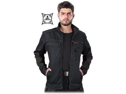 Ochranná mikina pre mužov (Farba Čierna, Veľkosť 2XL)