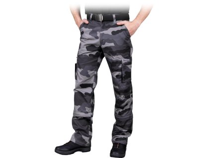 Ochranné nohavice dlhé v pase pre mužov (Farba Camo-Gray, Veľkosť 46)