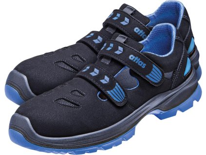 Bezpečnostná obuv pre ženy (Farba Čierna A Modrá, Veľkosť 35)
