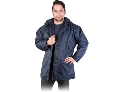 Izolovaná ochranná bunda pre mužov (Farba Navy, Veľkosť 2XL)