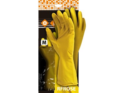 Ochranné rukavice pre mužov (Farba Žltý, Veľkosť L)