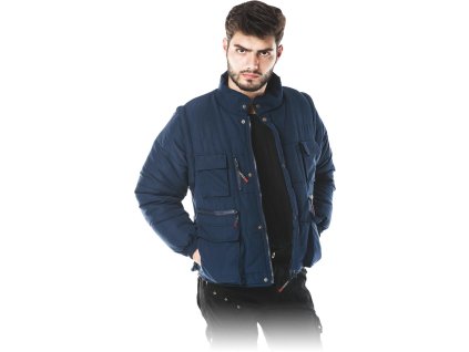 Izolovaná ochranná bunda pre mužov (Farba Navy, Veľkosť L)