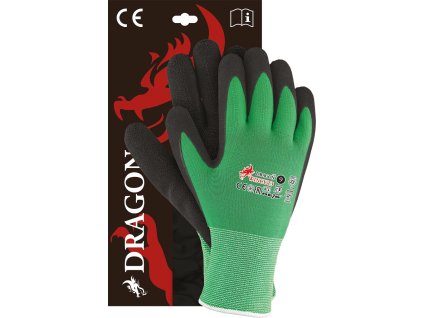 Ochranné rukavice pre mužov (Farba Zeleno-Čierna, Veľkosť 7)