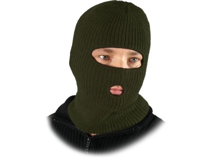 Ochranná kukla (Farba Olivový, Veľkosť UNI)