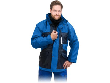 Izolovaná ochranná bunda pre mužov (Farba Námornícka Modrá, Veľkosť 2XL)