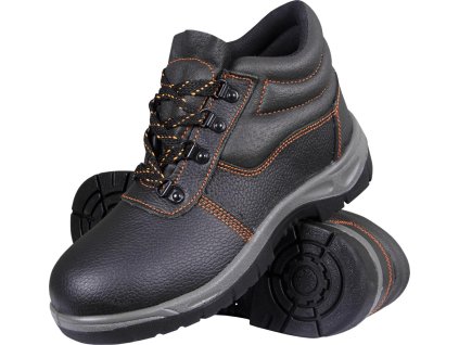 Pracovná obuv pre mužov (Farba Čierno-Sivo-Oranžové, Veľkosť 38)