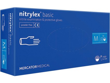 Nitrilové rukavice 8% dph pre mužov (Farba Navy, Veľkosť L)