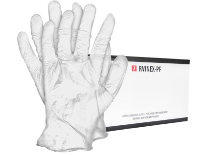 26143 vinylove rukavice pre muzov farba transparentny velkost l