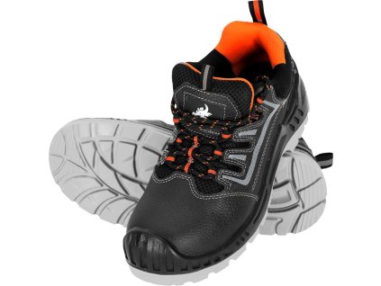 26314 1 bezpecnostna obuv pre muzov farba cierna a oranzova velkost 35