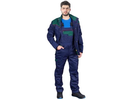 Ochranné nohavice bigbang s izoláciou pre mužov (Farba Námornícka Modro-Zelená, Veľkosť 2XL)