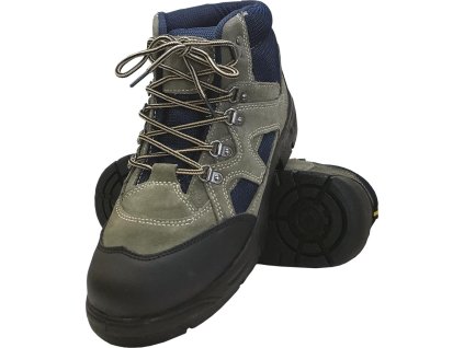 Bezpečnostná obuv pre mužov (Farba Zeleno-Modro-Čierna, Veľkosť 39)