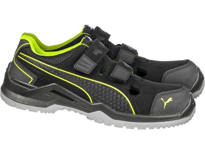 Bezpečnostná obuv pre mužov (Farba Čierna A Zelená, Veľkosť 40)