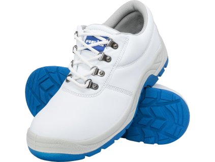 Bezpečnostná obuv pre mužov (Farba Biela ​​A Modrá, Veľkosť 39)