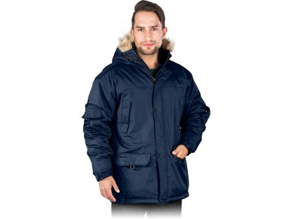 Izolovaná ochranná bunda pre mužov (Farba Navy, Veľkosť 2XL)