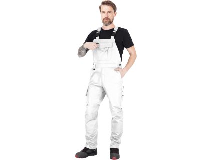 Ochranné kombinézy pre mužov (Farba Biela, Veľkosť 48)