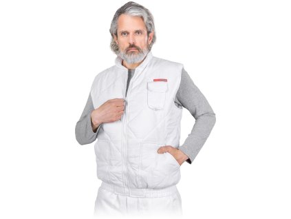 Izolovaný ochranný rukáv pre mužov (Farba Biela, Veľkosť 2XL)