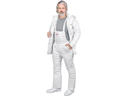 Ochranné nohavice bigbang s izoláciou pre mužov (Farba Biela, Veľkosť 2XL)