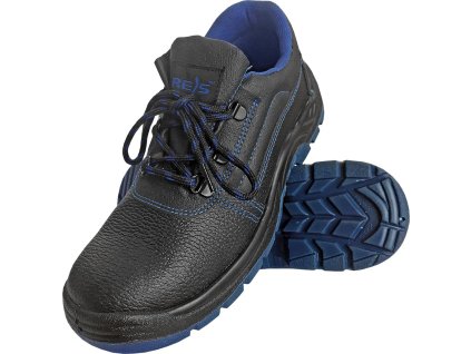 Bezpečnostná obuv pre mužov (Farba Čierna A Modrá, Veľkosť 39)