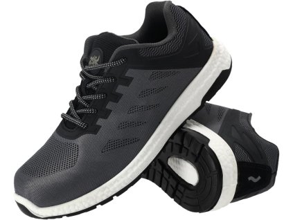 Bezpečnostná obuv pre mužov (Farba Sivočierna, Veľkosť 39)