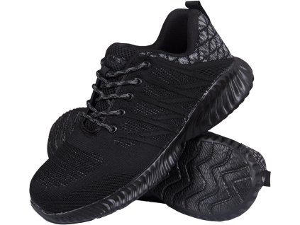 27022 bezpecnostna obuv pre muzov farba cierna a siva velkost 39