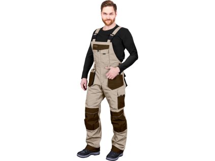 Ochranné nohavice bigbang s izoláciou pre mužov (Farba Béžová-Hnedá-Čierna, Veľkosť 2XL)