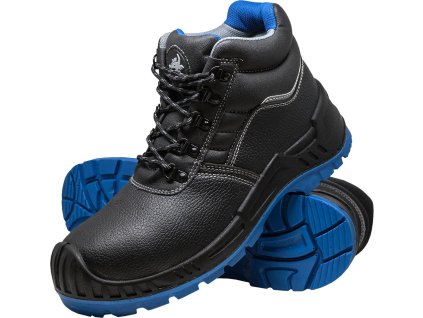 Bezpečnostná obuv pre mužov (Farba Čierna A Modrá, Veľkosť 39)