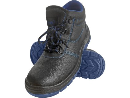 Bezpečnostná obuv pre mužov (Farba Čierna A Modrá, Veľkosť 39)