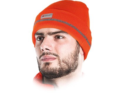 Izolovaná ochranná čiapka (Farba Oranžovo-Stribrierna, Veľkosť UNI)