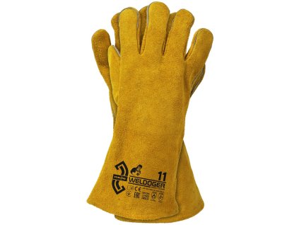 Kožené zváračské rukavice REIS